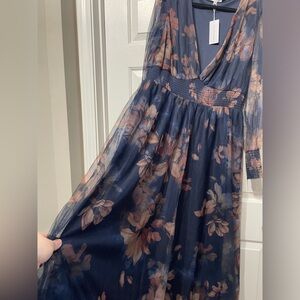NWT. Baltic Born. Layla Tulle Maxi Dress. Size 2x